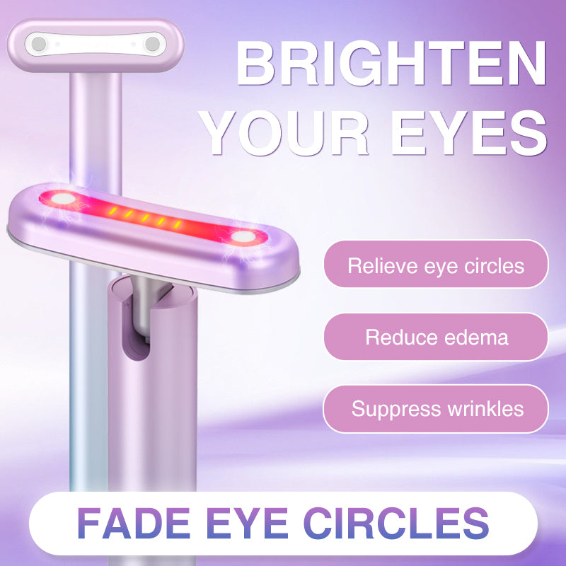 Portable Rechargeable Electric Eye Massager – Microcurrent Therapy for Reducing Eye Bags