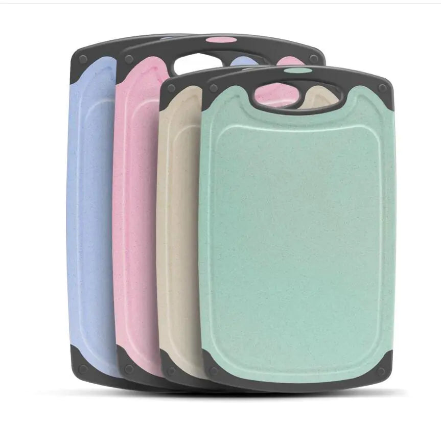 Wheat Straw Cutting Board with Nano Silver Technology