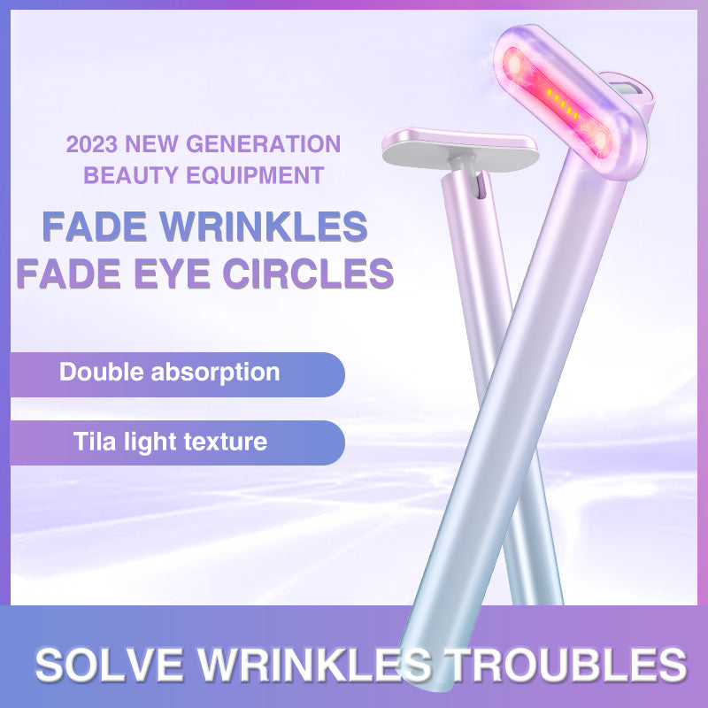 Portable Rechargeable Electric Eye Massager – Microcurrent Therapy for Reducing Eye Bags