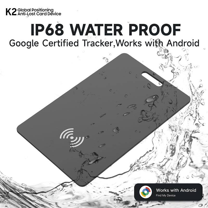 Android Bluetooth Tracker Card – Compatible with Google Find My for Keys, Luggage & Pets
