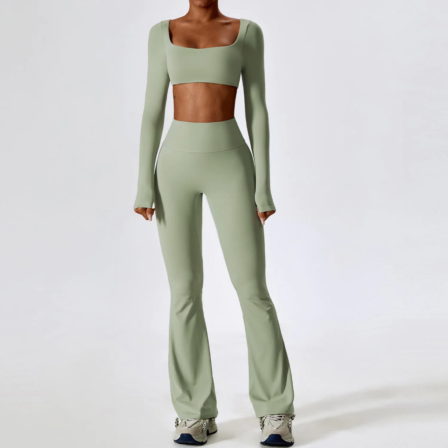Women Nude Feel Yoga Set
