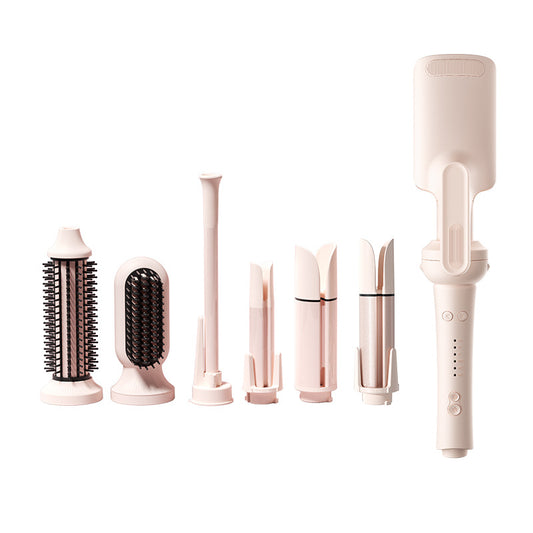 Seven in one hair changing curling stick Super large curly big wave Chicken rolls fluffy automatic curling device multi-function
