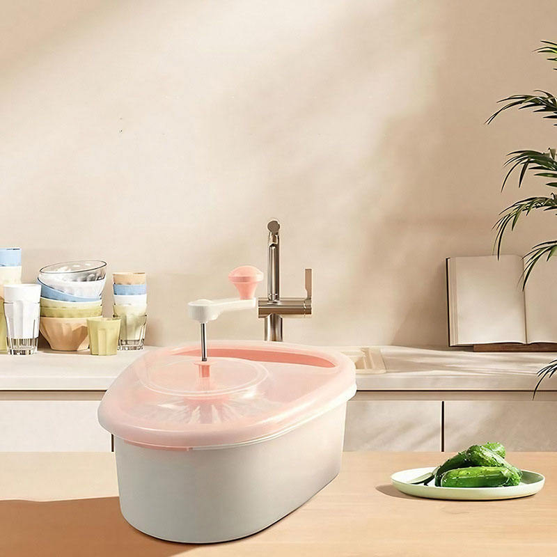 Hands-Free Fruit Washing Basin with Draining Basket – Removes Pesticides & Stains Easily