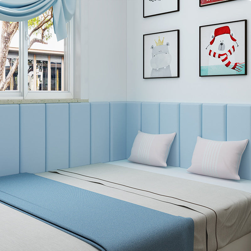 Kids 3D Wall Sticker, Self-Adhesive, Soft leather bag and Anti- collision Wall Bedhead Panels (2-8pcs)