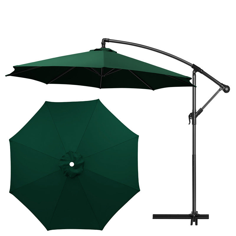 "Outdoor Advertising Sun Umbrella – Circular Roman Garden & Patio Banana Umbrella"