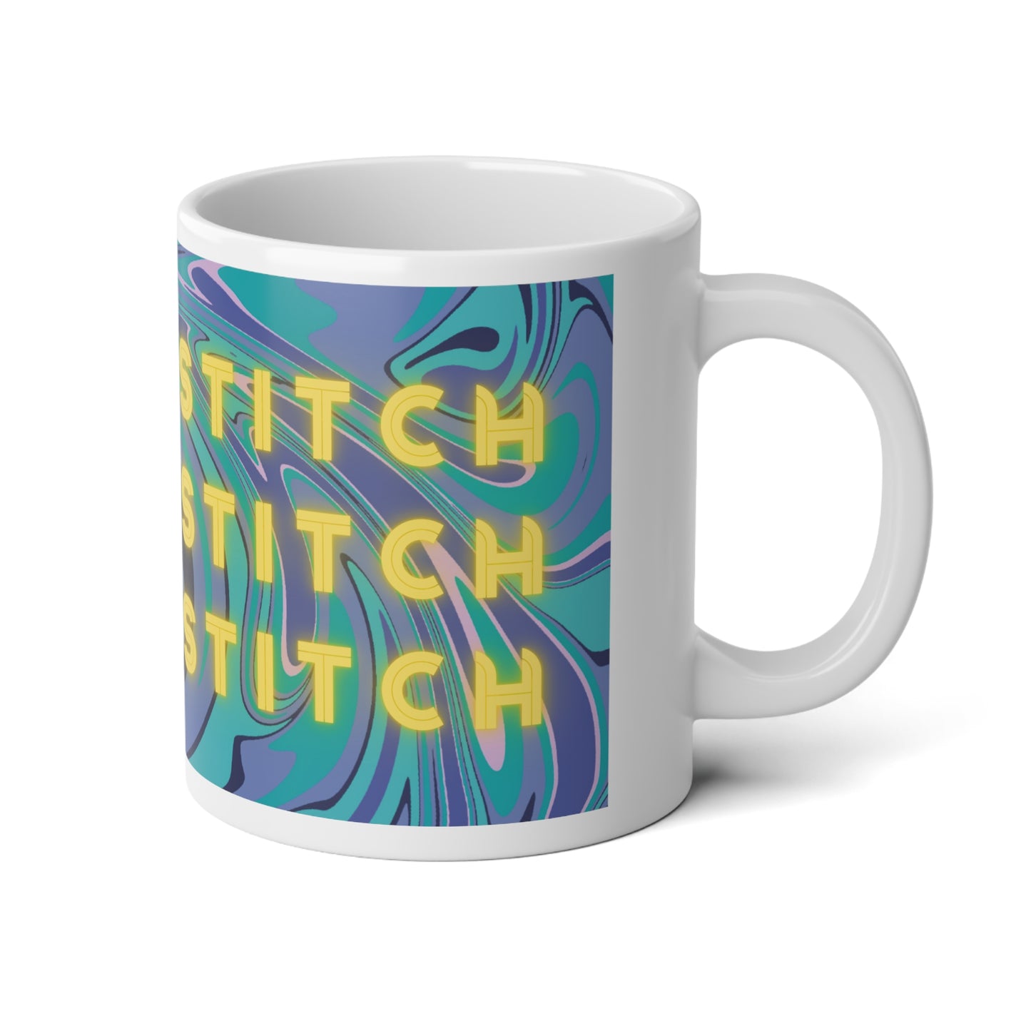 Stitch Design Jumbo Mug 20oz