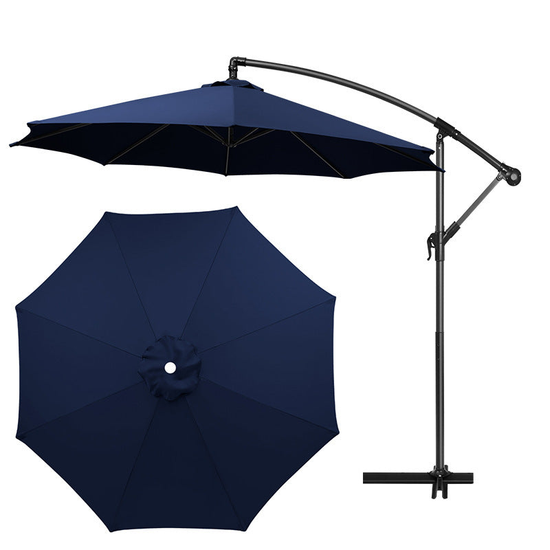 "Outdoor Advertising Sun Umbrella – Circular Roman Garden & Patio Banana Umbrella"