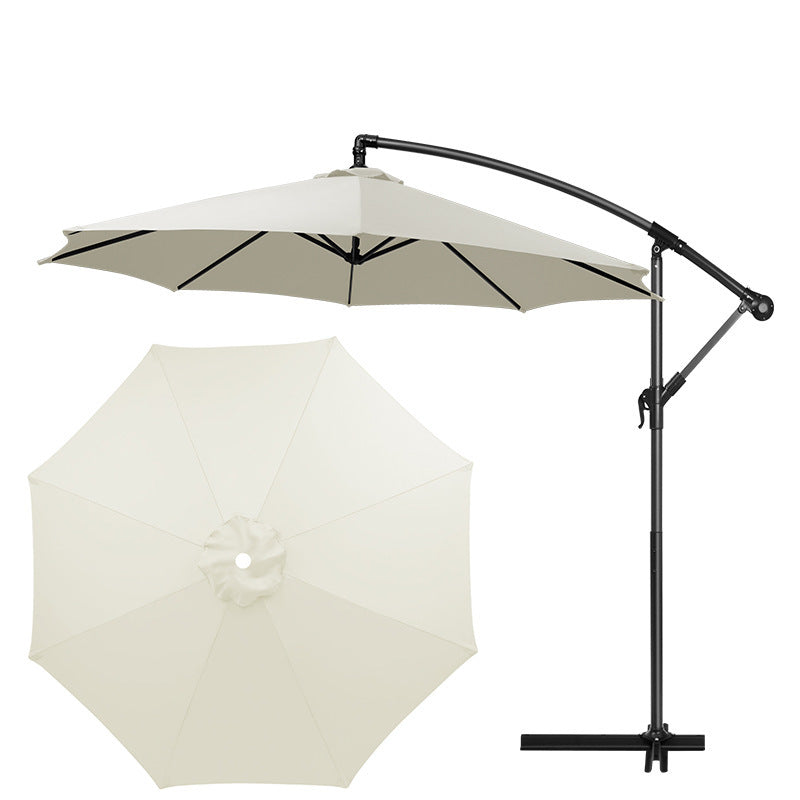 "Outdoor Advertising Sun Umbrella – Circular Roman Garden & Patio Banana Umbrella"