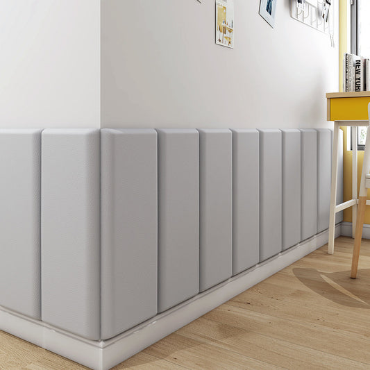 Kids 3D Wall Sticker, Self-Adhesive, Soft leather bag and Anti- collision Wall Bedhead Panels (2-8pcs)