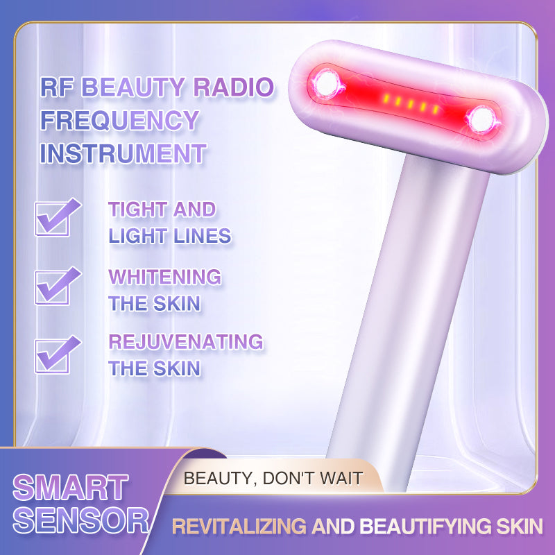 Portable Rechargeable Electric Eye Massager – Microcurrent Therapy for Reducing Eye Bags