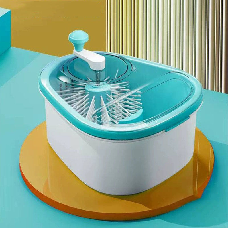 Hands-Free Fruit Washing Basin with Draining Basket – Removes Pesticides & Stains Easily