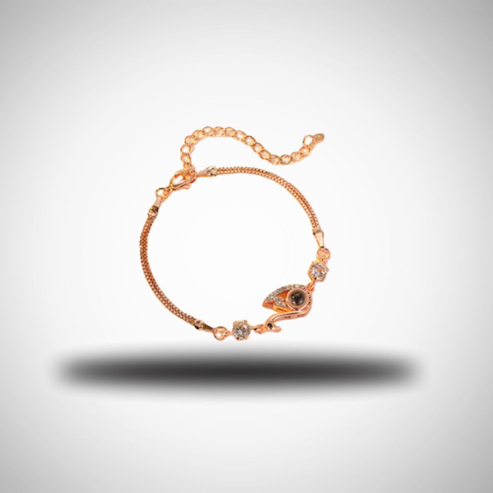 Black Swan Bracelet with Zircon