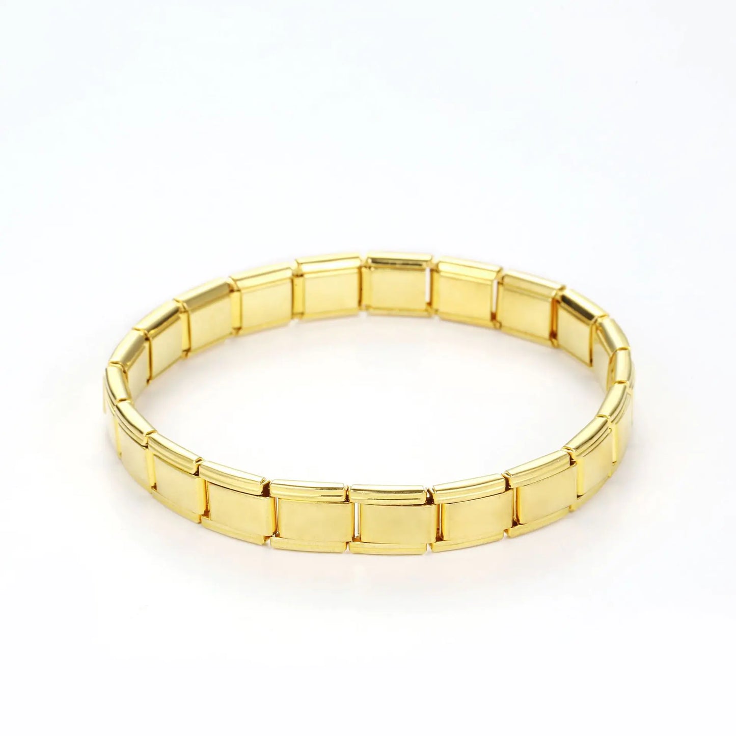 Punk Minimalist Stainless Steel Spring Bracelet