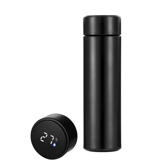 Smart Insulated Stainless Steel Water Cup – Portable Temperature Measurement Mug, Home & Travel Gift, Custom Engraving Available