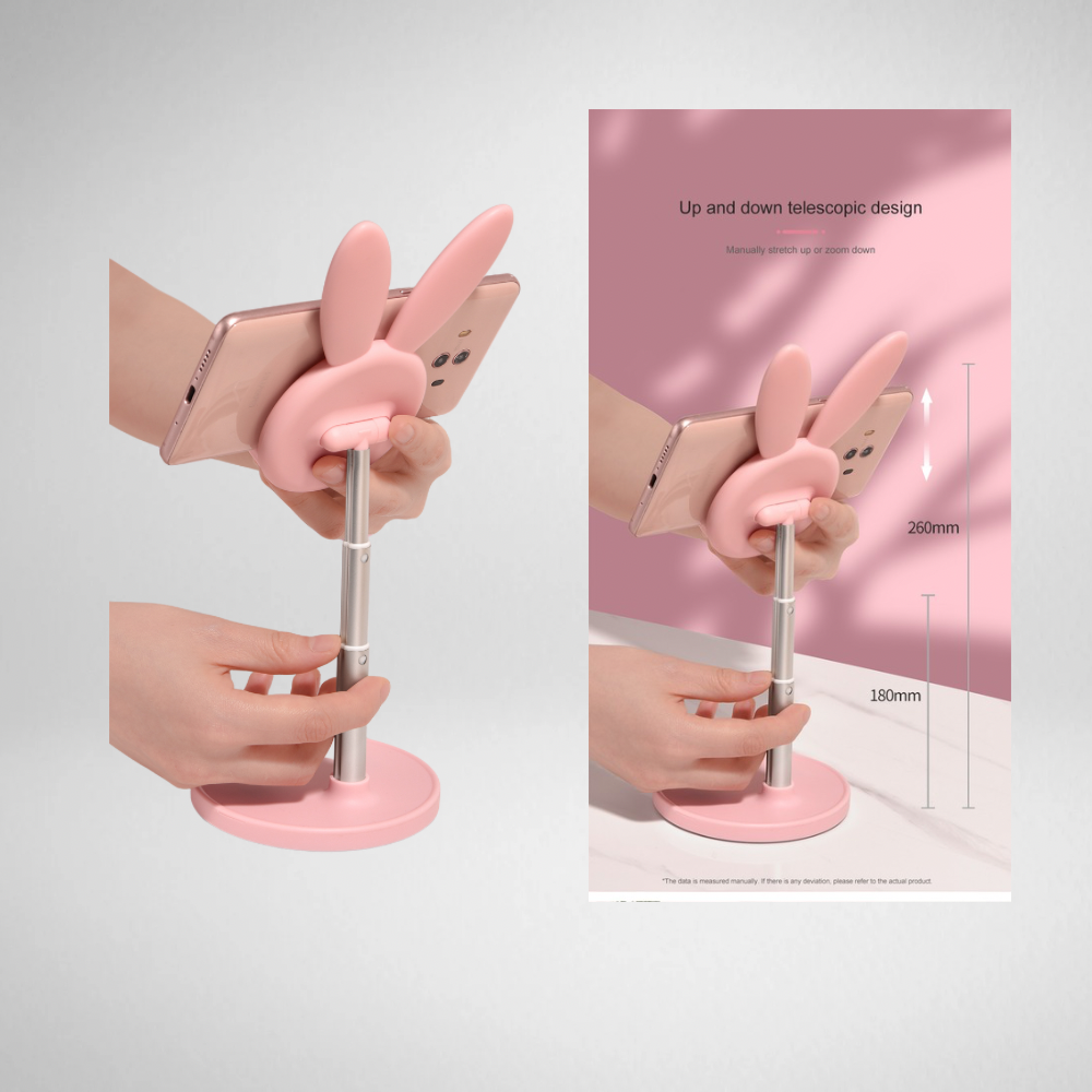 Mobile Rabbit Phone Desktop Stand