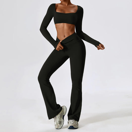 Women Nude Feel Yoga Set