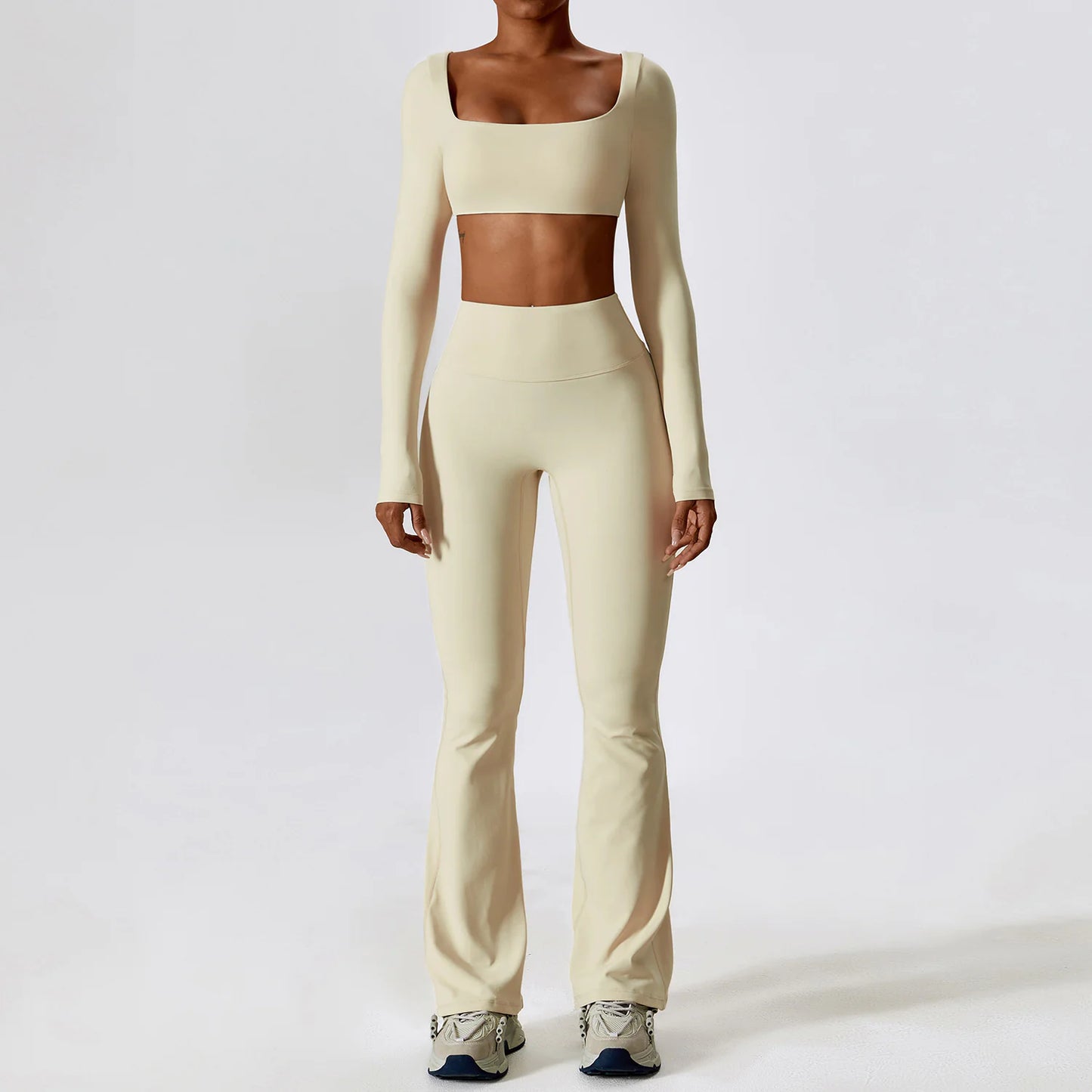 Women Nude Feel Yoga Set